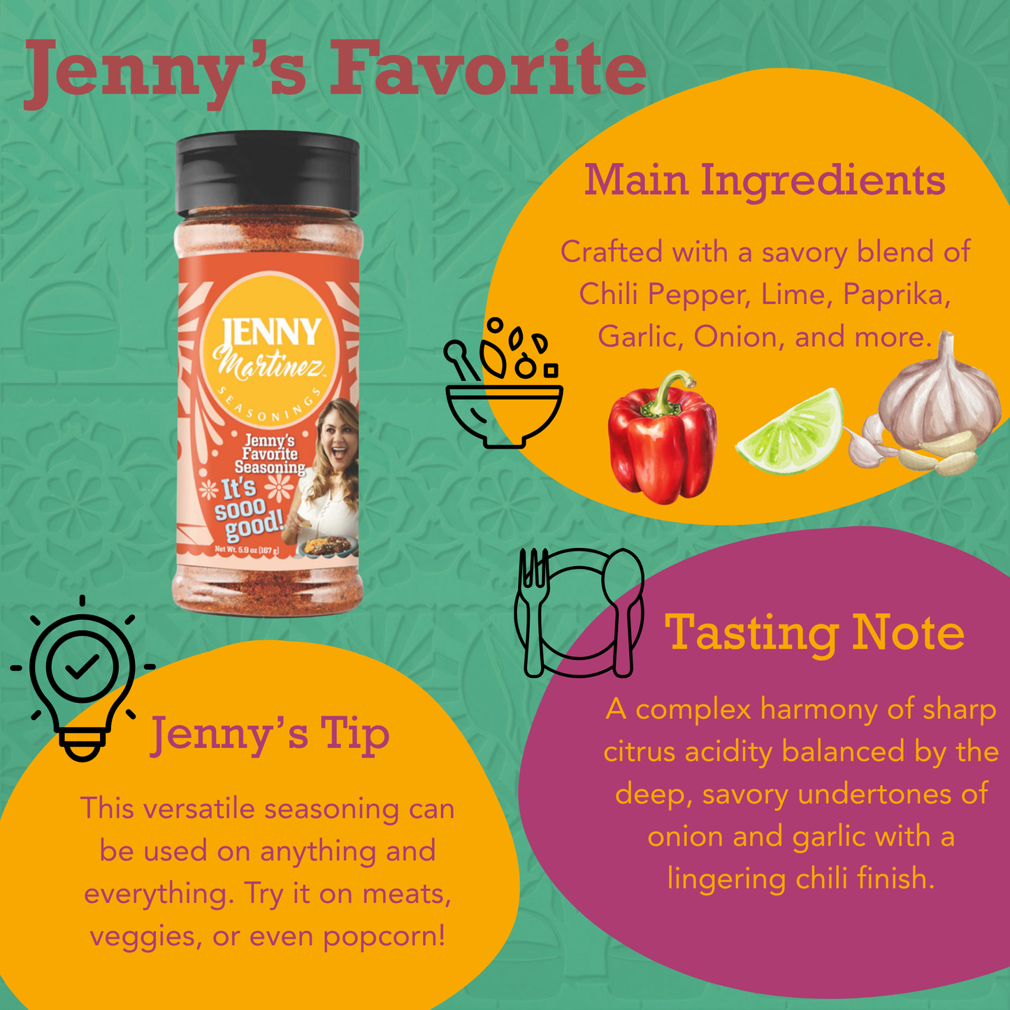 Jenny's Favorite Seasoning